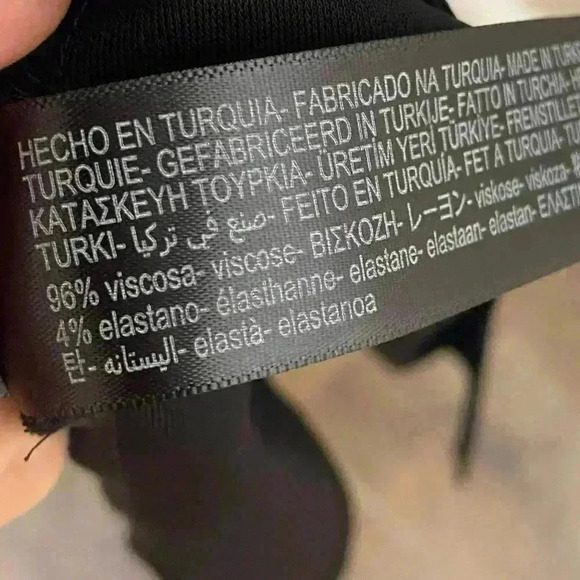 Massimo Dutti Maxi Dress One Shoulder Gold Hardware Small NWT - Picture 4 of 7